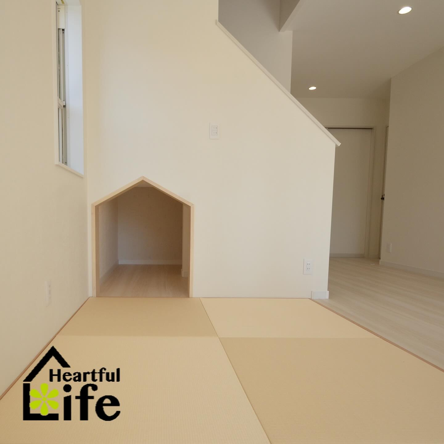 階段下の空間を活用し、キッズスペースに☺️お子さんたちも楽し...