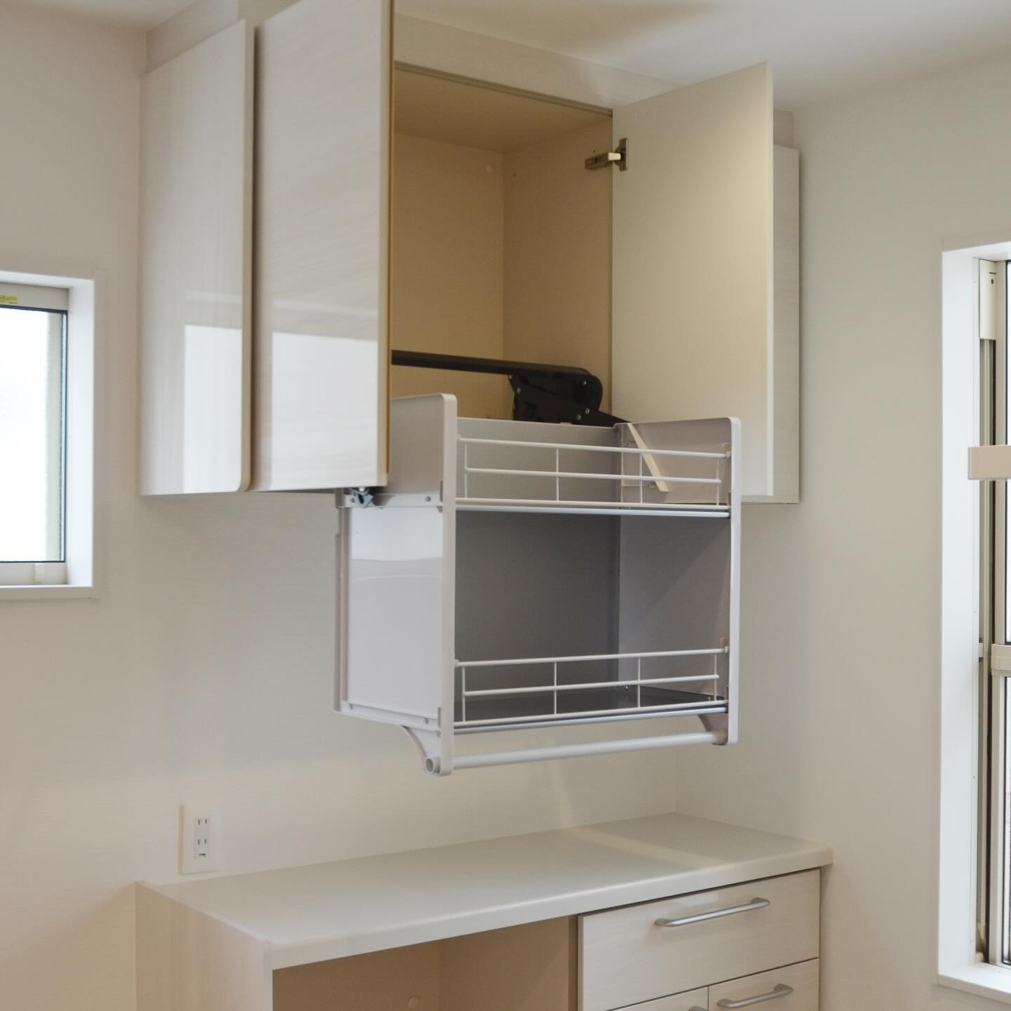 白を基調としたキッチン🤍