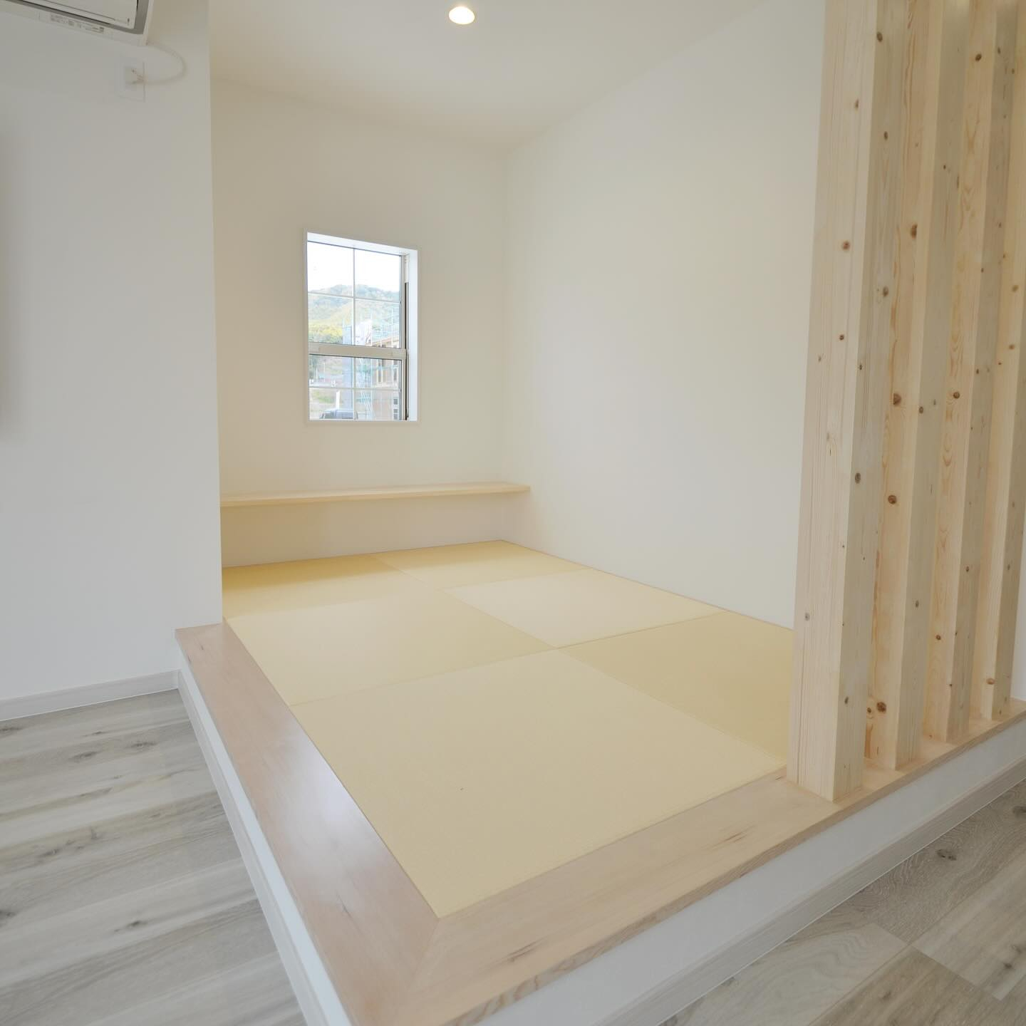 3畳の小上がり畳コーナーを設けました👏