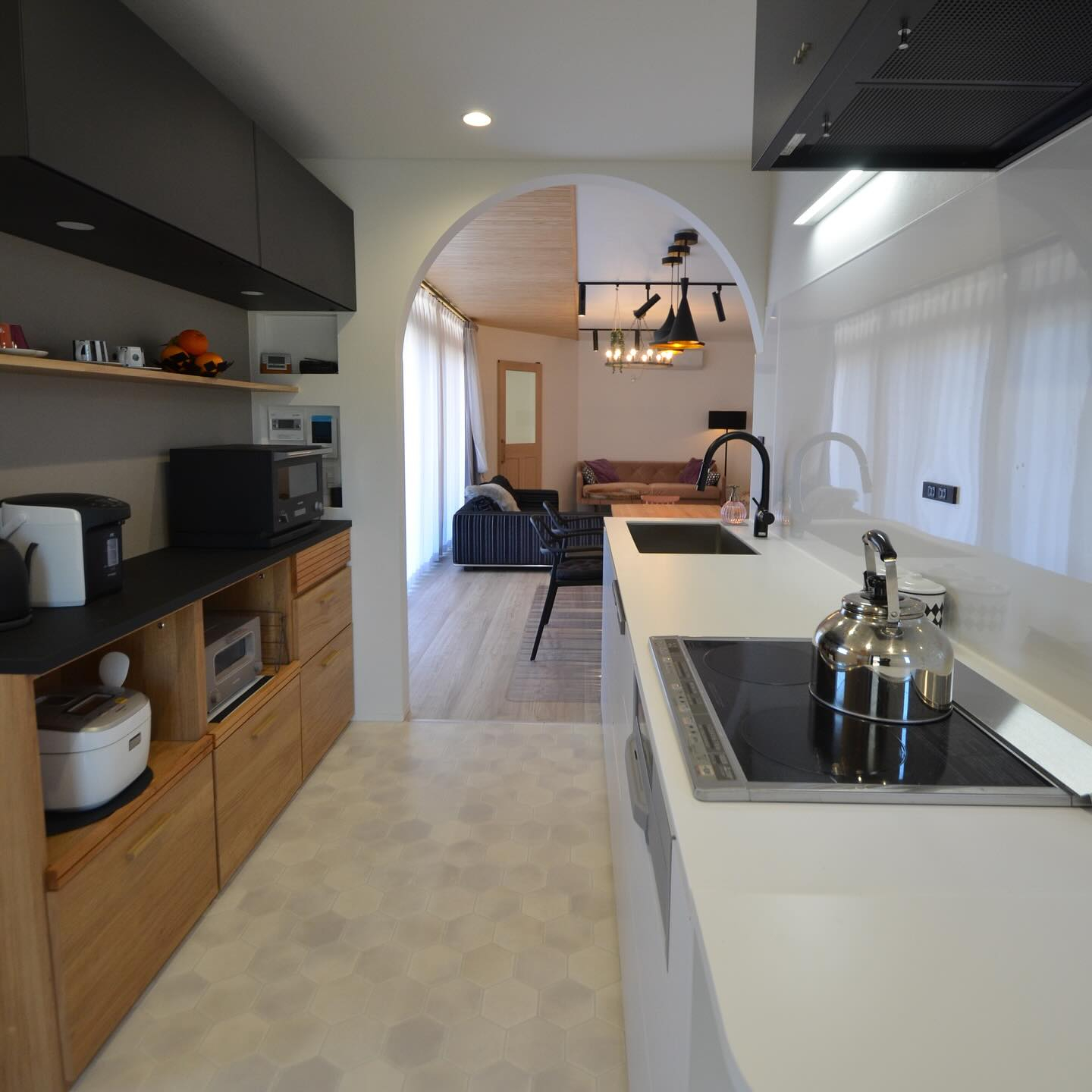 スタイリッシュなキッチン👏