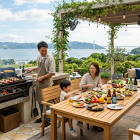 「庭でBBQ」は当たり前？淡路島ライフを楽しむ外構プラン